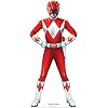 Amazon.com: Cardboard People Red Power Ranger Cardboard Cutout Standup ...
