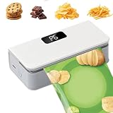 Conserve los refrigerios por más tiempo: mantenga sin esfuerzo la frescura de sus refrigerios, prolongando sin esfuerzo su vida útil y reduciendo el desperdicio de alimentos, resellando las bolsas para preservar la textura de las verduras, frutas y granos por más tiempo.