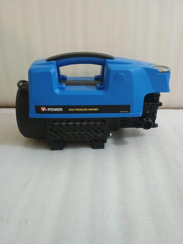 Image of VI Power Pressure Washer VP-PW80 ? High-Performance Cleaning Solution 1600w 180 bar Pressure | 7 Litre /min Flow Rate | 8 Meters Outlet Hose provided | All Spare Parts Available Across India.