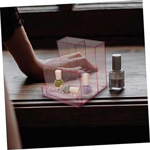 Healvian 6 Peças Moedor De Armazenamento Rack Organizador De Cabeça De Polimento De Arte De Unhas Su