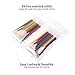 ZSCM QUALITY DECIDES THE FUTURE Glitter Gel Pens ZSCM 48 Pack Colored Gel Pens Set Include 24 Colors Gel Marker Pen, 24 Refills, Glitter Pens with 40% More Ink, Writing instruments for Coloring