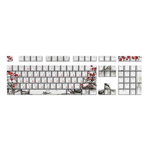 Keycap d'impression sublimation 5 faces PBT rigide pour switch mécanique - 6