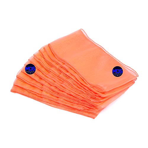 Mds Pack Of 150 Organza Chair Sashes/Bows Sash For Wedding Or Events Banquet Decor Chair Bow Sash -Coral #TOP5