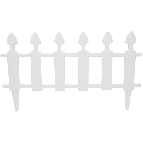 EasyFlex 24.9' Picket Border Fence Kit, White