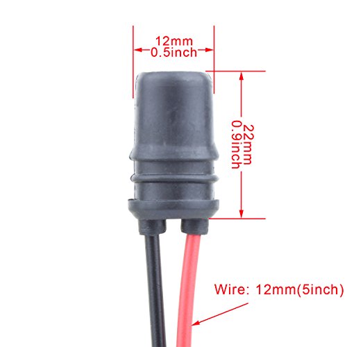 Conector para bombillas T10 Pre-Cableado 10 Piezas miniatura 4
