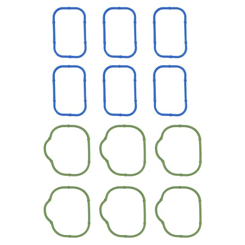 MS97204 Intake Manifold Upper and Lower Gasket Set fit for Chrysler 200/300/Town and Country, fit for Avenger/Challenger/Charger/Durango, fit for Grand Cherokee, VW Routan 3.6L #MS19879