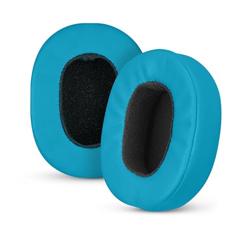 Upgraded Earpads for Skullcandy Crusher Evo, Crusher Wireless, Hesh ANC & More | Enhanced Comfort & Sound Isolation | Turquoise, by Brainwavz