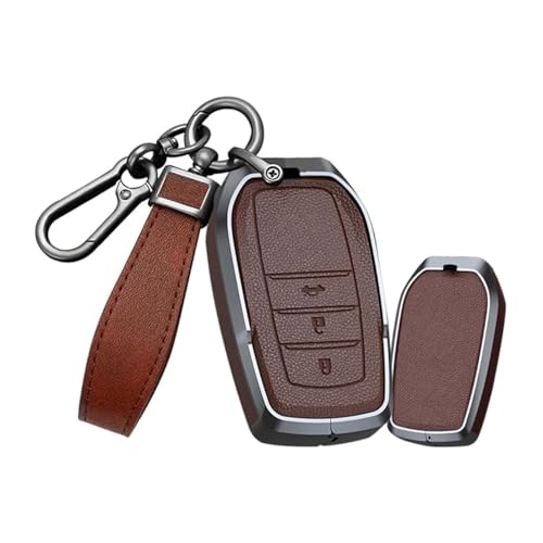 Coque de clé Toyota premium en métal protection antichoc élégante pour Corolla RAV4 Camry et GX