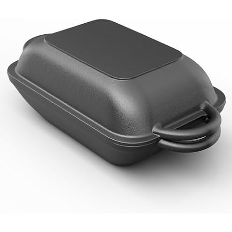 ToCis Big BBQ Cast Iron Dutch Oven for Baking Cover