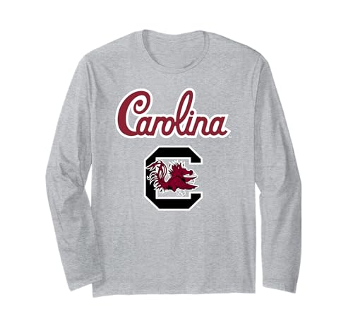 South Carolina Gamecocks Classic Gray Officially Licensed Long Sleeve T-Shirt