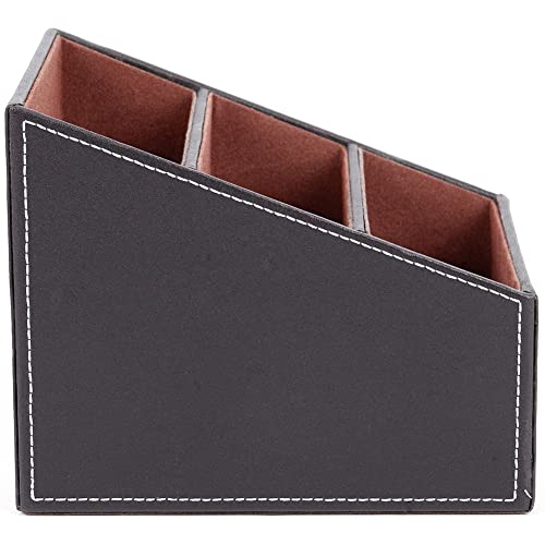 Boite de rangement telecommande cuir pour ne plus chercher - 6