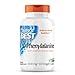 Doctor's Best D-Phenylalanine, Non-GMO, Vegan, Gluten Free, 500 mg, 60 Veggie Caps