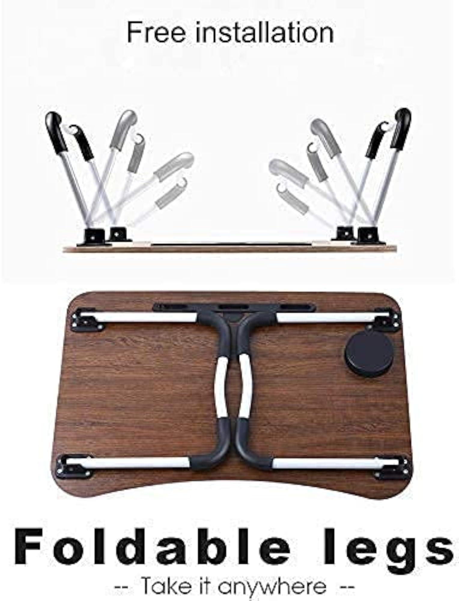 Multi-Purpose Laptop Desk for Study and Reading