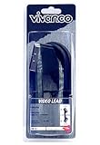 Voll geschirmt Vivanco Video-Kabel VK17, Scart-Stecker auf Scart-Stecker, 1,5m