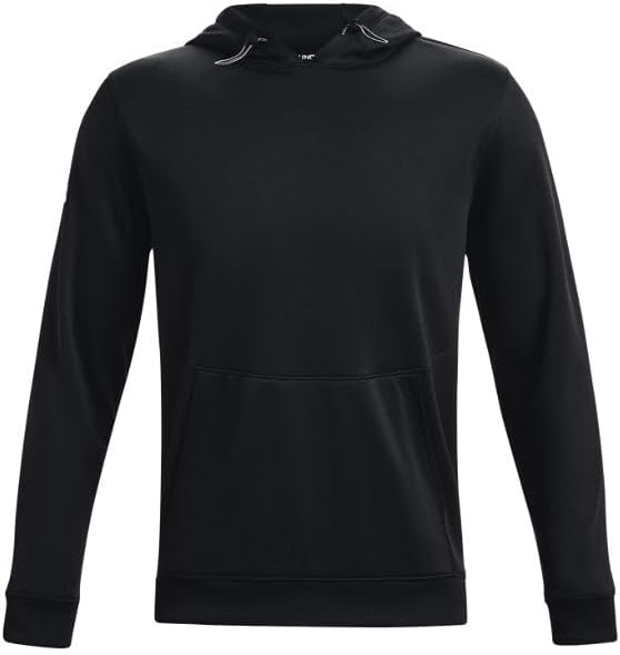 Under Armour Fleece Storm Mens Hoodie L Black-white