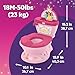 Disney Baby Princess My Size Potty Training Toilet by Bright Starts, Toddler Potty Chair with Flushing & Cheering Sounds, Removable Seat with Splash Guard & Handles, Ages 18+ Months, Up to 50 lbs