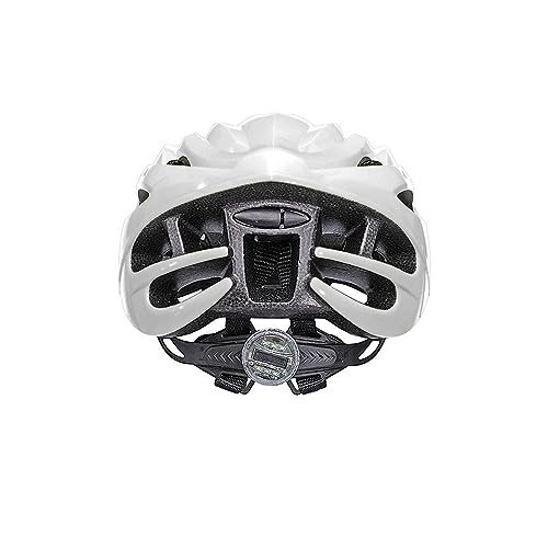 Capacete Bike Ciclismo Branco MTB Start GTA Sinalizador Traseiro