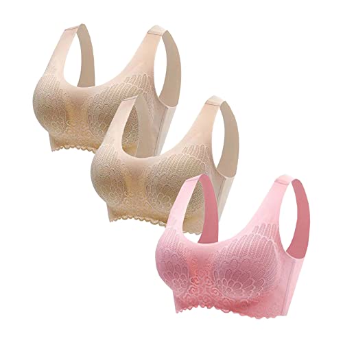 Hgps8W Brazziti Bombshell Bra For Women - Racerback Comfortable Wirefree Everyday Bra Seamless Yoga Sports Sleep Bras #TOP21