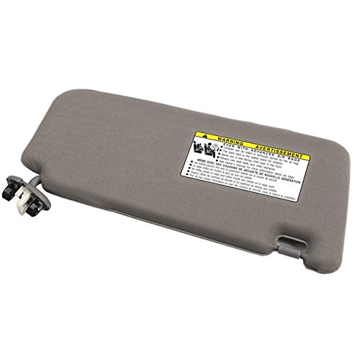 Ezzy Auto Gray Left Driver Side Sun Visor Fit For Toyota Camry With Sunroof And Light 2007 2008 2009 2010 2011 #TOP3