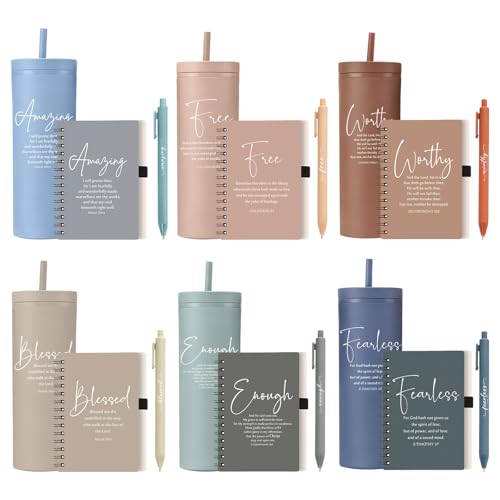 Gueevin 18 Pcs Christian Gifts Set Boho Inspirational Bible Verse