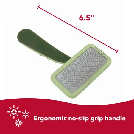 Coastal Pet Safari Dog Soft Slicker Brush - Dog Grooming Brush For Shedding - For Dogs With Short, Medium And Long Hair - Small - 6.5" X 2.5" #TOP3