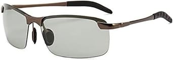 Photochromic Polarized Sunglasses for Men UV400 Sports and Driving Glasses, Day and Night Adaptive Lenses, Ultra-Lightweight Cycling Eyewear with Anti-Glare, Anti-Fog for Outdoor Activities