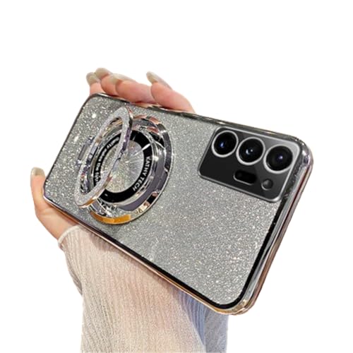Coque protection caméra Samsung Note 20 Ultra béquille rotative antichoc souple argent