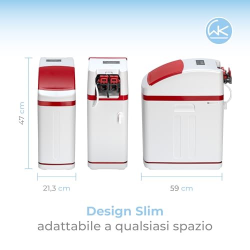 WK BY-PASS Wasserenthärter Shark Slim Small BY-PASS enthalten