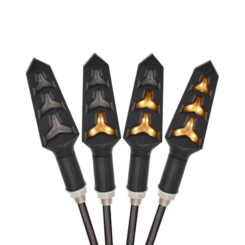 Clignotant pour moto feux coulants LED 12V universels pour carénage MT03 MT15 MT25 YZF
