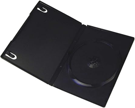 Progo 25 Pack Standard Black Single DVD Cases 14MM