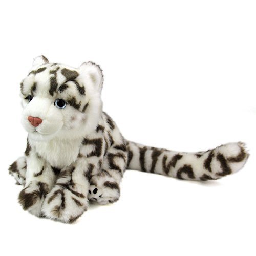 Real snow leopard stuffed animal child real family series (japan import) - //coolthings.us