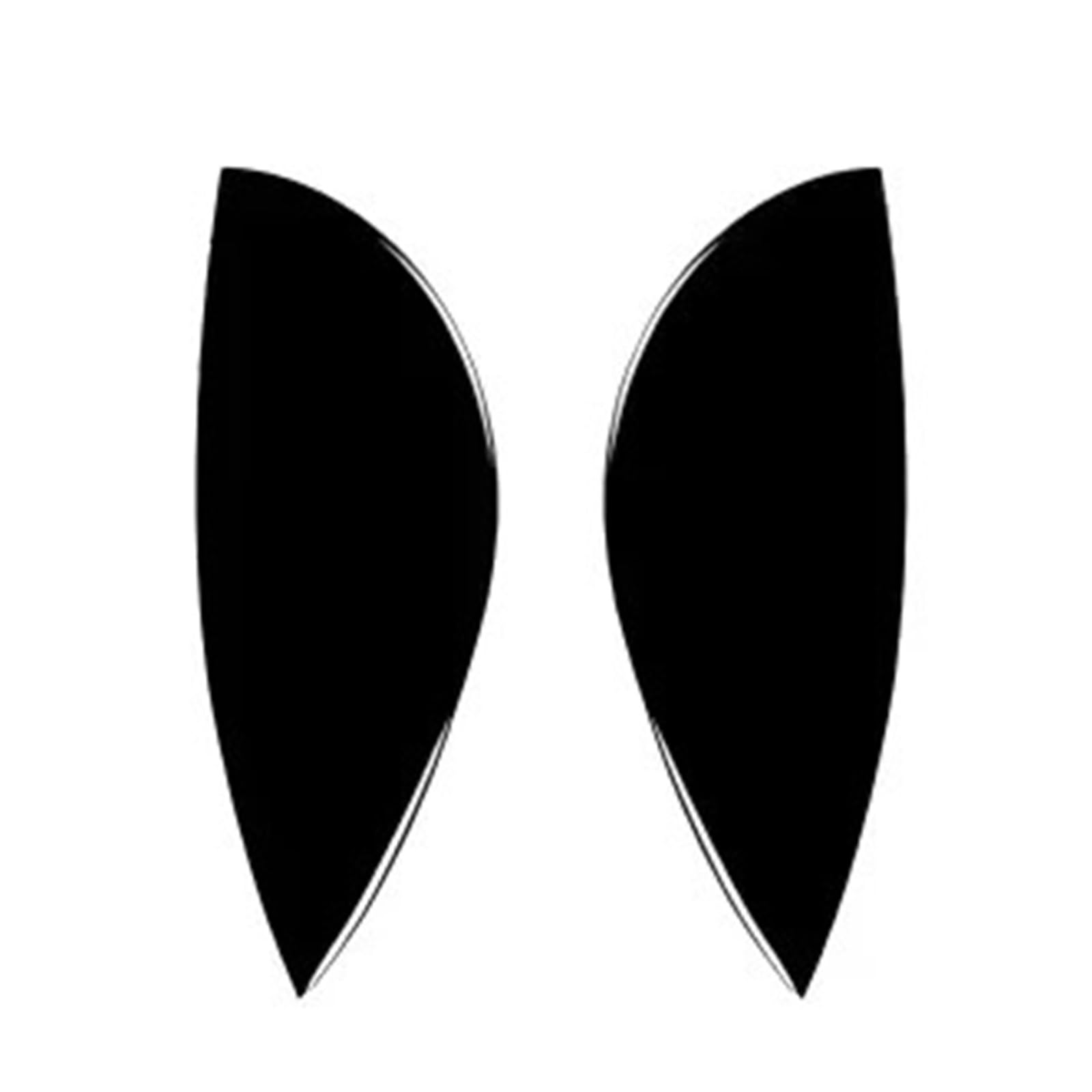 Car Interior Sticker for BMW for 3 Series for E90 for E92 2005-2012 Car Dashboard Both Side Panel Trim Decoration Interior Accessories 2Pieces(Piano Black)
