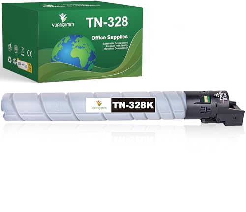 Cartouche toner TN328 pour Konica Minolta Bizhub C250i C300i C360i C450i noir