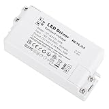 REYLAX Transformateur LED 12V 30W, 220V à 2.5A, Alimentation Basse Tension AC/DC, Driver de Tension Constante pour Bandes, Lampes et Projecteurs Enfoncés