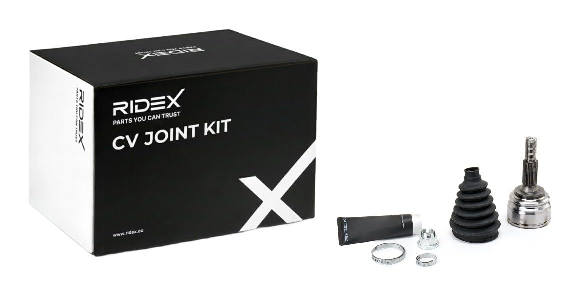 RIDEX 5J0998 Juego de articulación árbol de transmisión con circlip en la parte trasera Compatible con PEUGEOT 308 SW II LC, LJ, LR, LX, L4