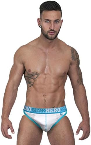 Pink Hero Men Cotton Boxers Solid Cool Briefs Soft Underwears