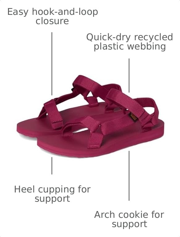 Image of Teva Women's Original Universal Sport Sandal, Cherries Jubilee, 9