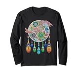 Boho Kleidung Bohemian Fashion Kleidung Gypsy Hippie Mandala Langarmshirt
