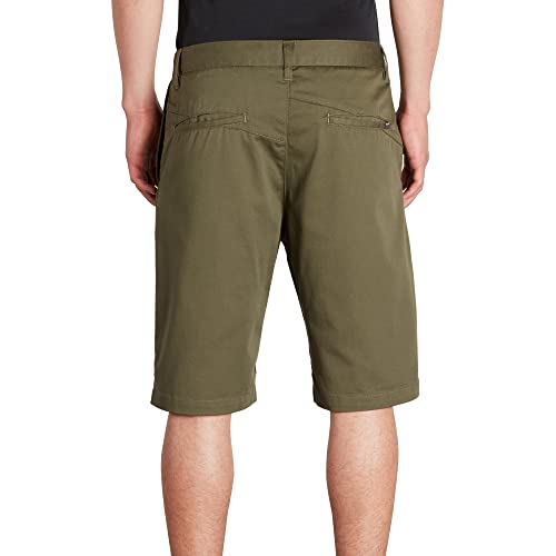 Image of Volcom Men's Vmonty Chino Shorts - 22 inch Outseam, Relaxed Fit, Durable Cotton Fabric