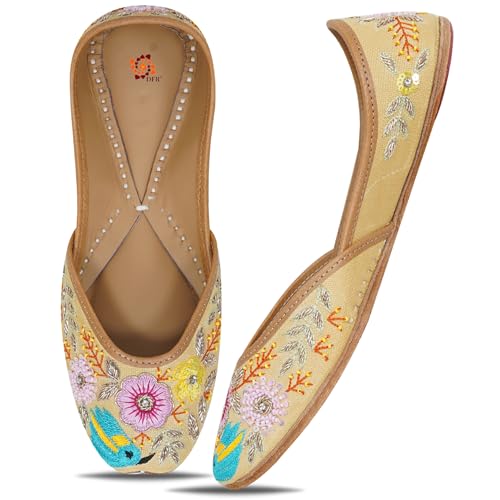 DFR Traditional Hand Dabka Zari Embroidery Rajasthani Ethnic Punj...