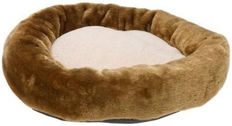 Paws & Claws Solid Faux Fur Sherpa Pet Bed - 18" x 18"