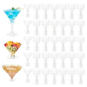 RETON 100 Stück Martini Gläser Set