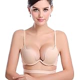 lascana multiway-push-up-bh mit herausnehmbaren kissen CONVERTIBLE: Cabrio-Träger können als herkömmliche, Neckholder oder Criss-Cross getragen werden, für jede Low-Cut-Braut, geeignet für Party oder Cocktail-Kleid