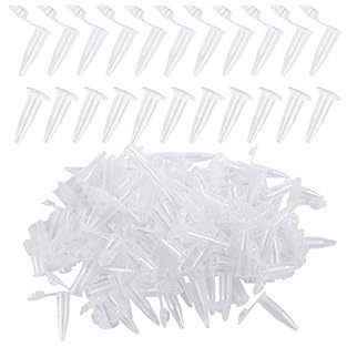 Wide Application: Centrifuge tubes can storage solid or liquid material. Widely used in laboratory, food coloring, clinical chemistry, research institution, crafts and so on. Great Sealing Performance: Micro test tube with lid can reduce the pollutio...