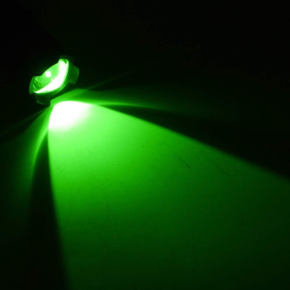 RaySoar (Pack of 4) Single 1 Mode 150 Yard Green Hunting Light Flashlight LED Flashlight Green Light Coyote Hog Varmint Predator Light for Night Hunting Observation