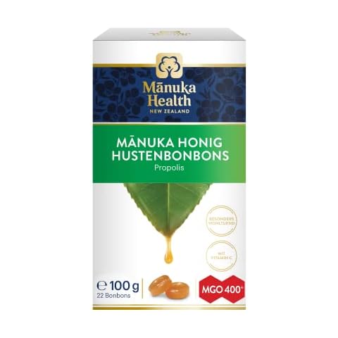 Manuka Health - Lutschbonbons mit Propolis und Manuka Honig MGO 400+ Cover