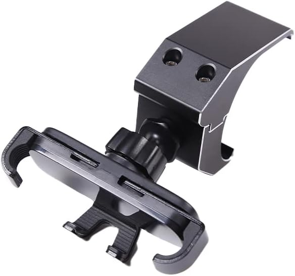 TINKI Aluminum Alloy Car Center Console Air Vent Mobile Phone Holder Compatible for 2020 2021 2022 2023 Land Rover Defender 110 130 Car Accessories (Style B, Black)