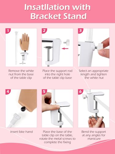 Fausse main pour ongle naturelle pour progresser rapidement en manucure - 5
