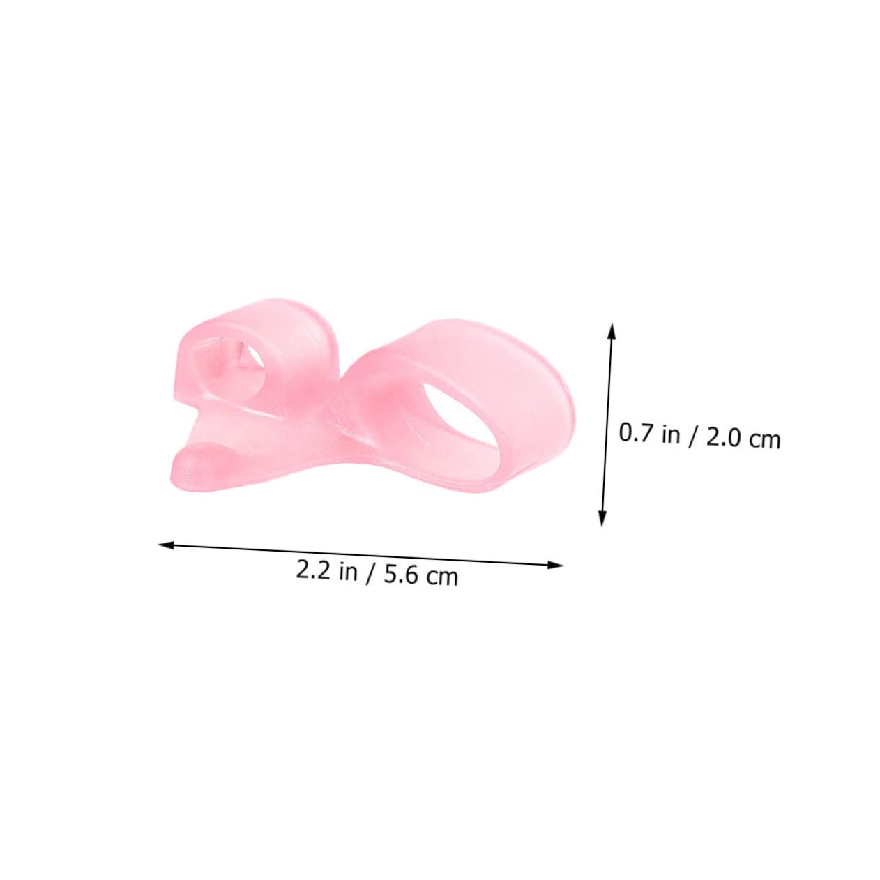 12pcs Toe Separators for Women Men Toe Spreader for Overlapping Tool Orthotic Separator