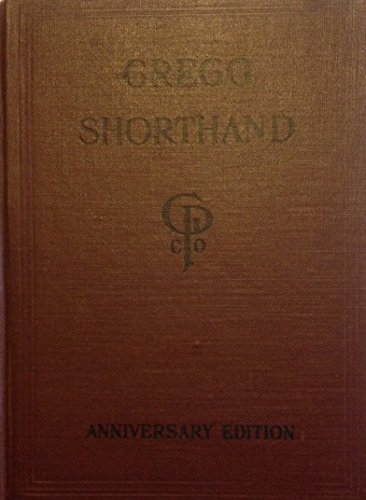 Greg Shorthand- Anniversary Edition B000WLLWI6 Book Cover